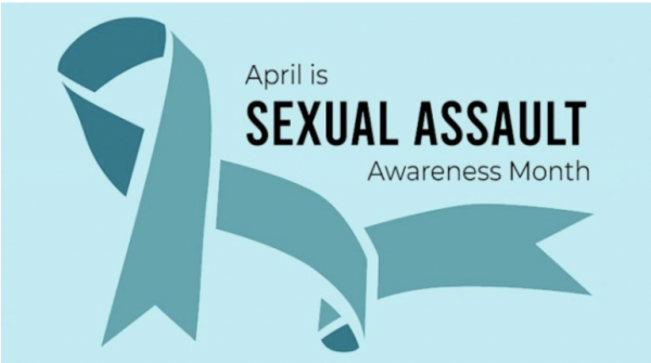 Library News’s sexual assault awareness poster.

